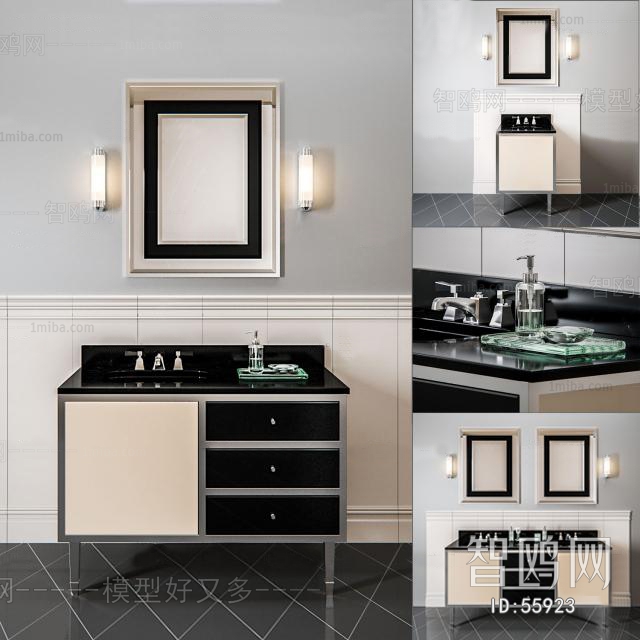 Modern Bathroom Cabinet Rack