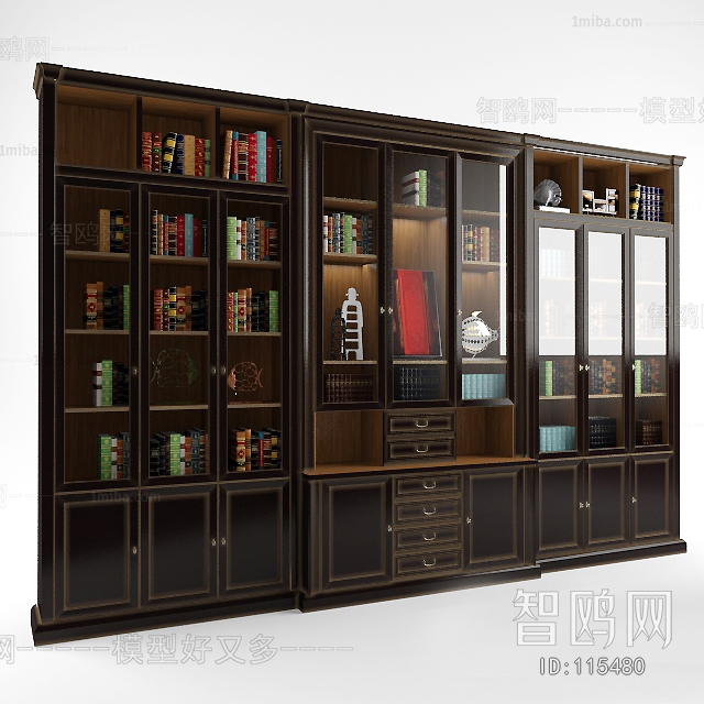 American Style Bookcase