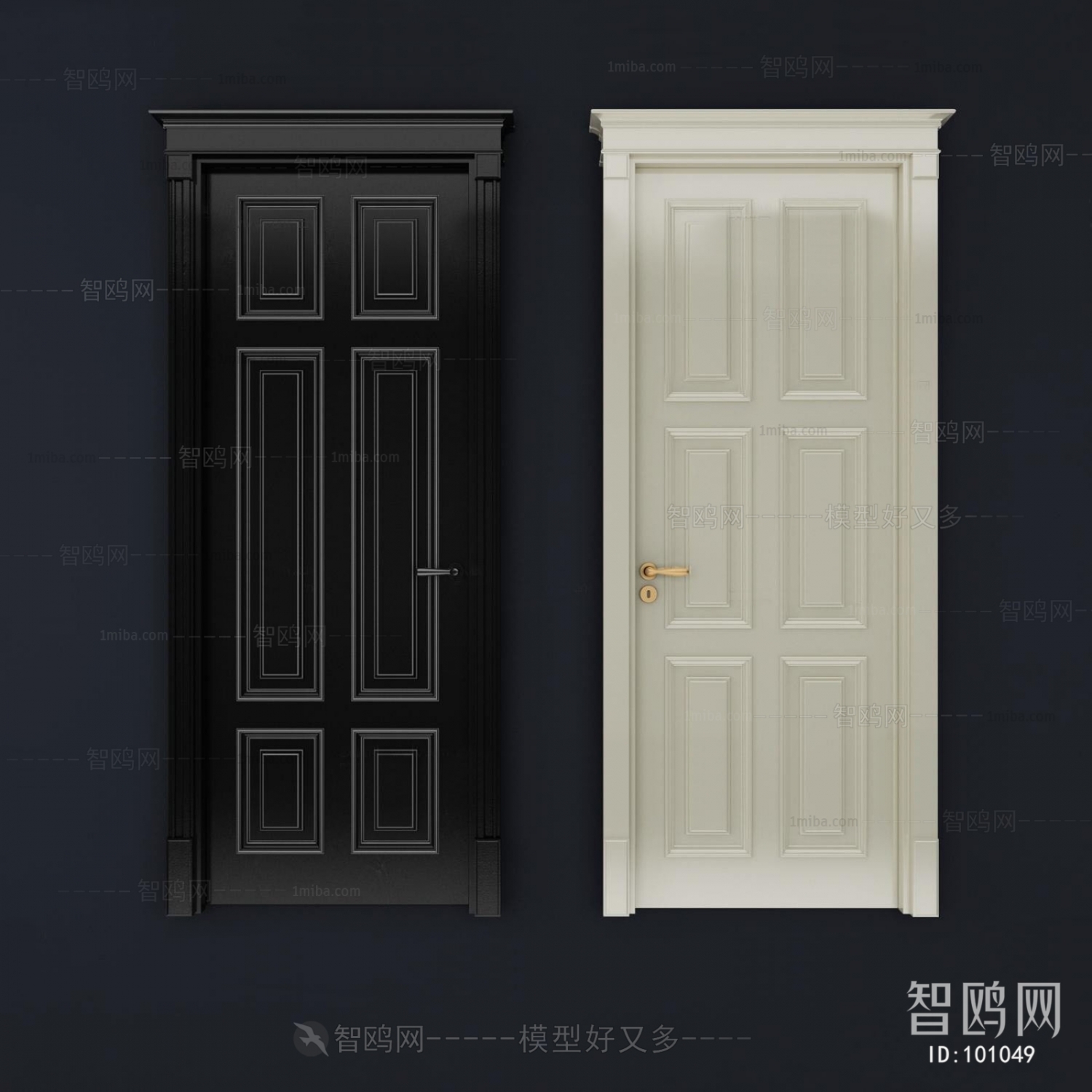 European Style Solid Wood Door