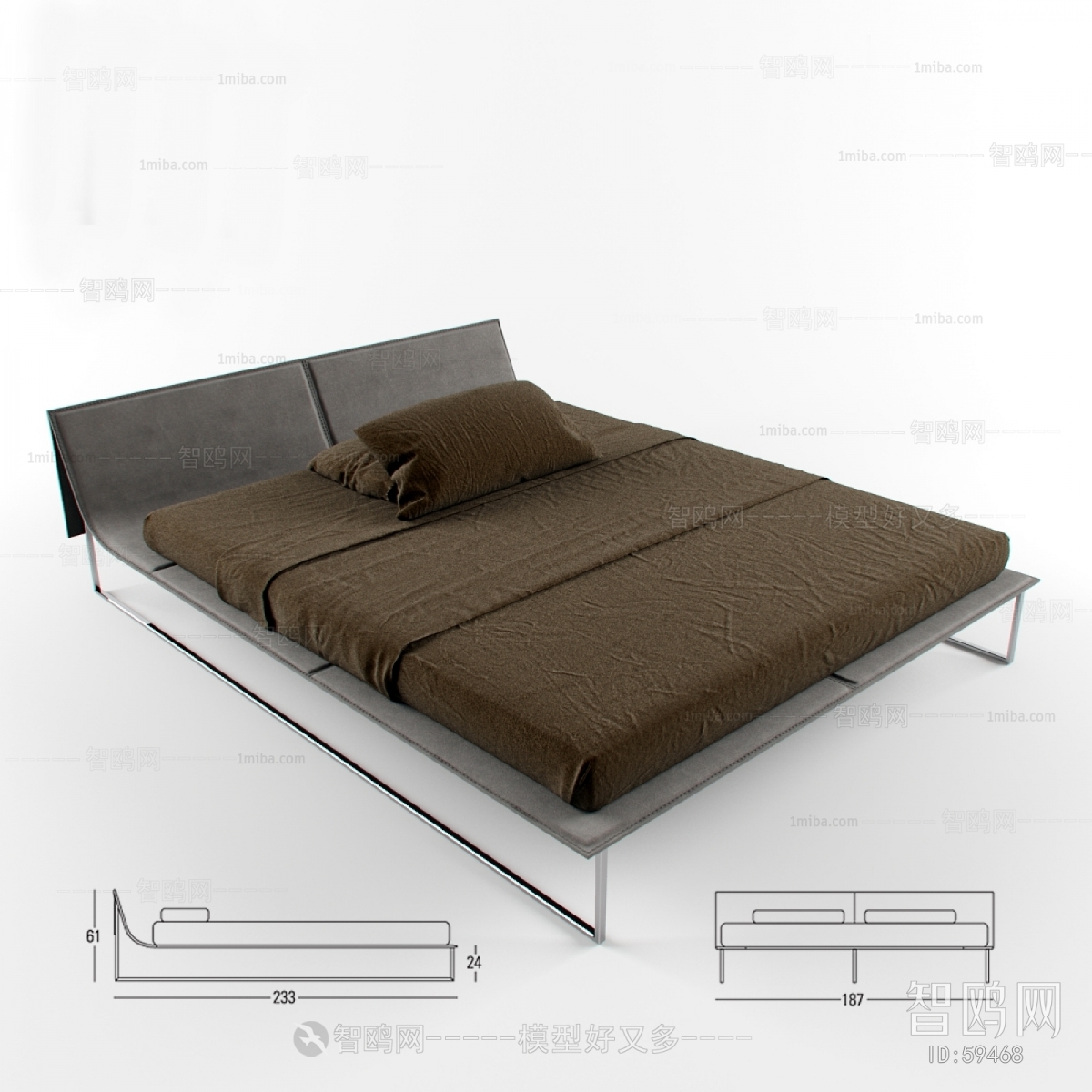 Modern Double Bed