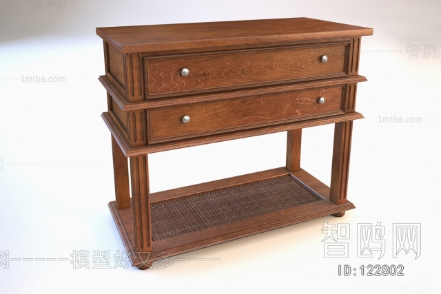 American Style Side Cabinet/Entrance Cabinet