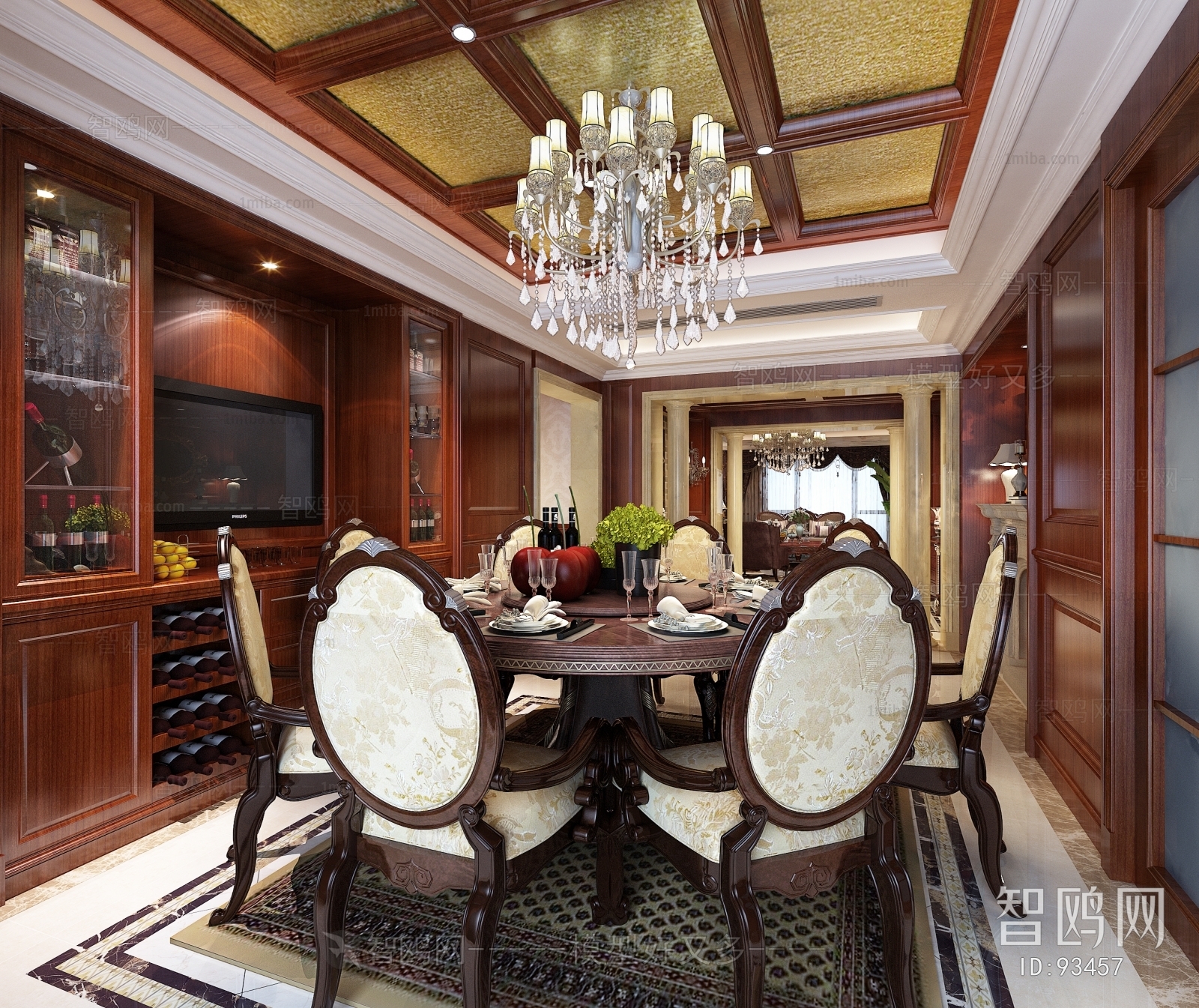 European Style Dining Room