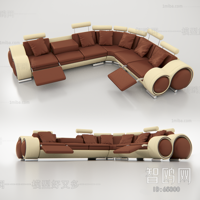 Modern Multi Person Sofa