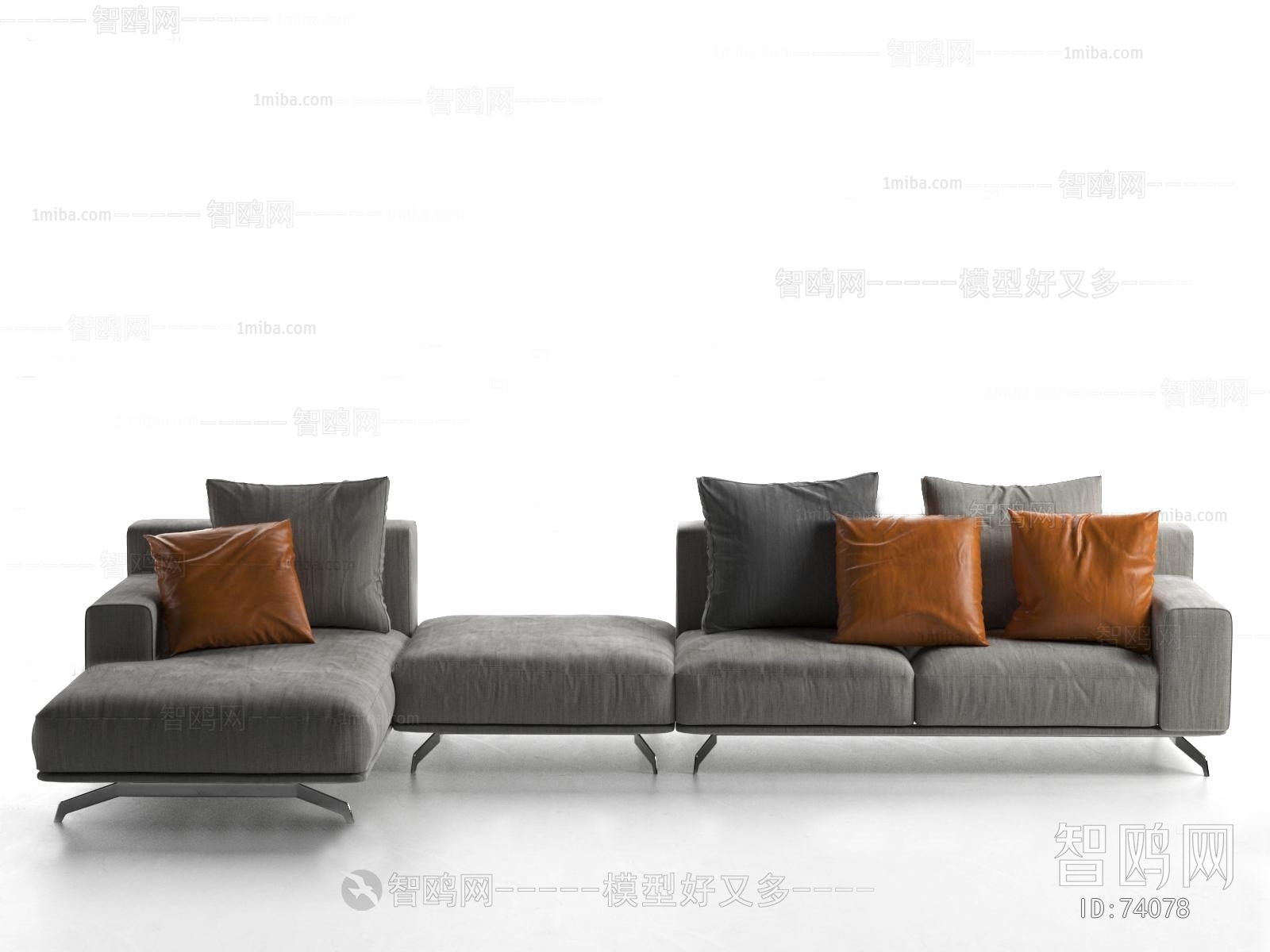 Modern Multi Person Sofa