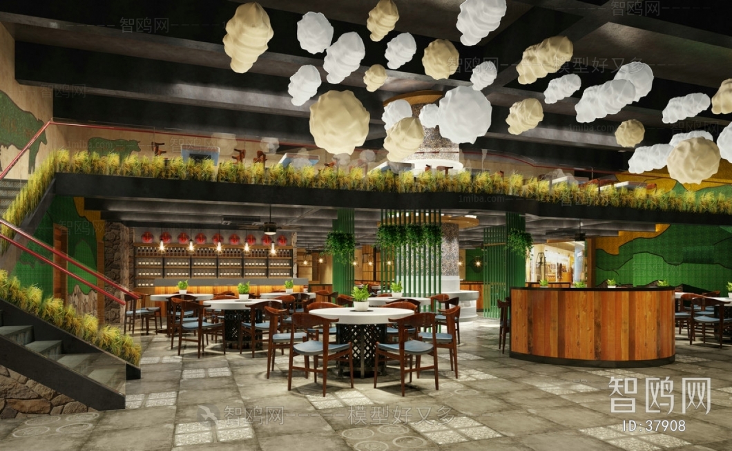 Industrial Style Restaurant