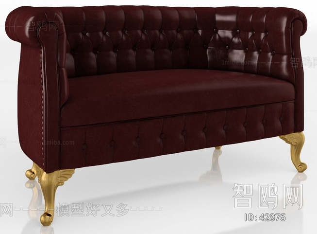 European Style Three-seat Sofa