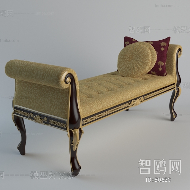 New Classical Style Footstool