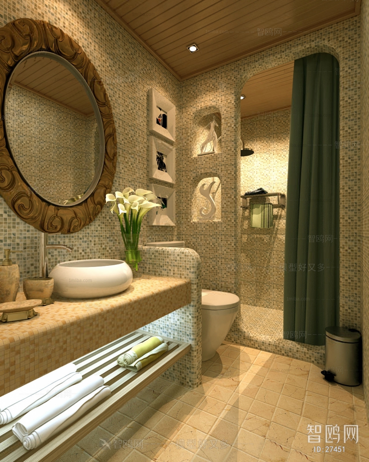 Mediterranean Style TOILET