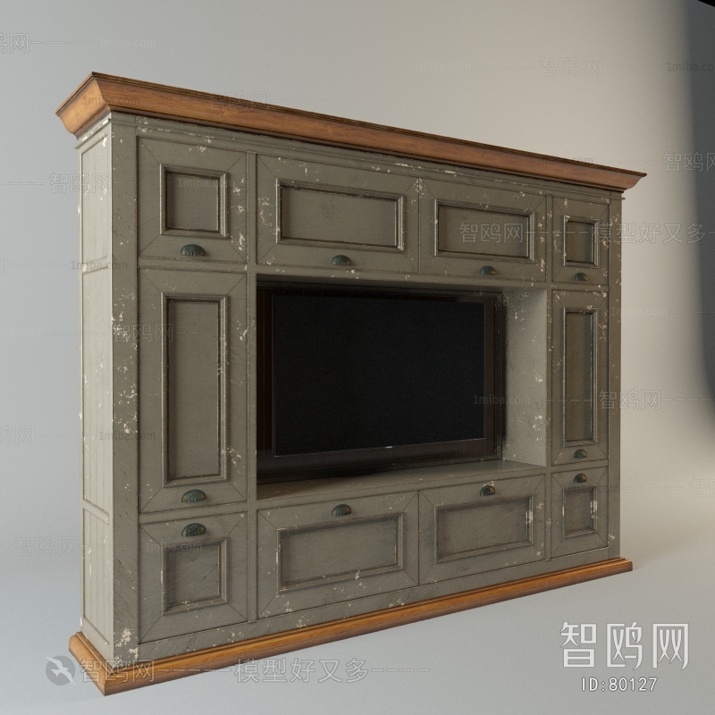 Retro Style TV Cabinet