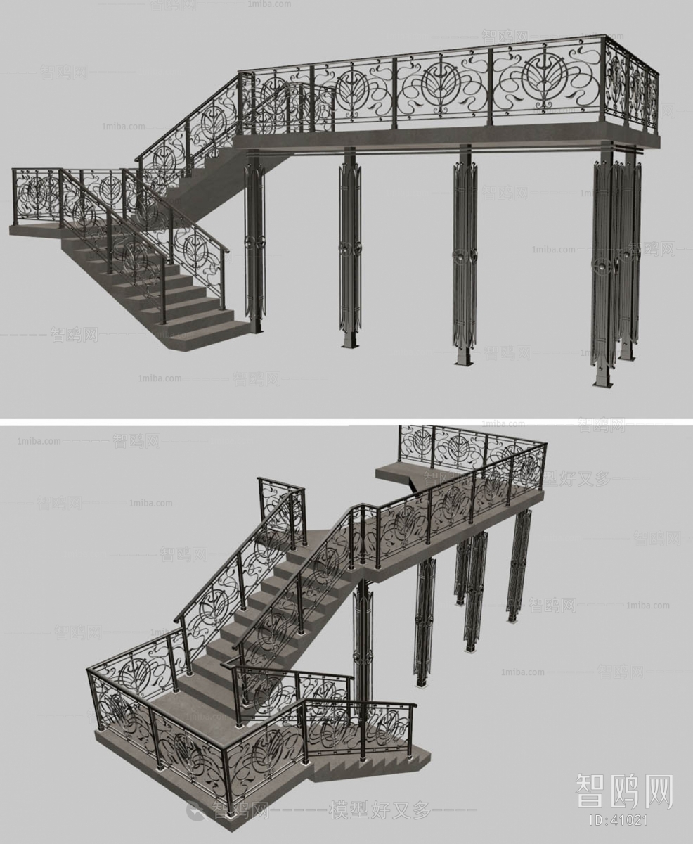 European Style Stair Balustrade/elevator