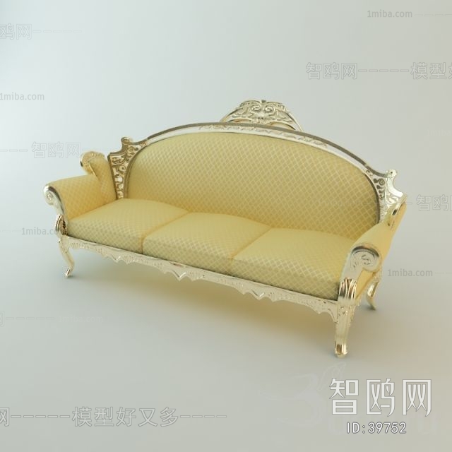 European Style Three-seat Sofa