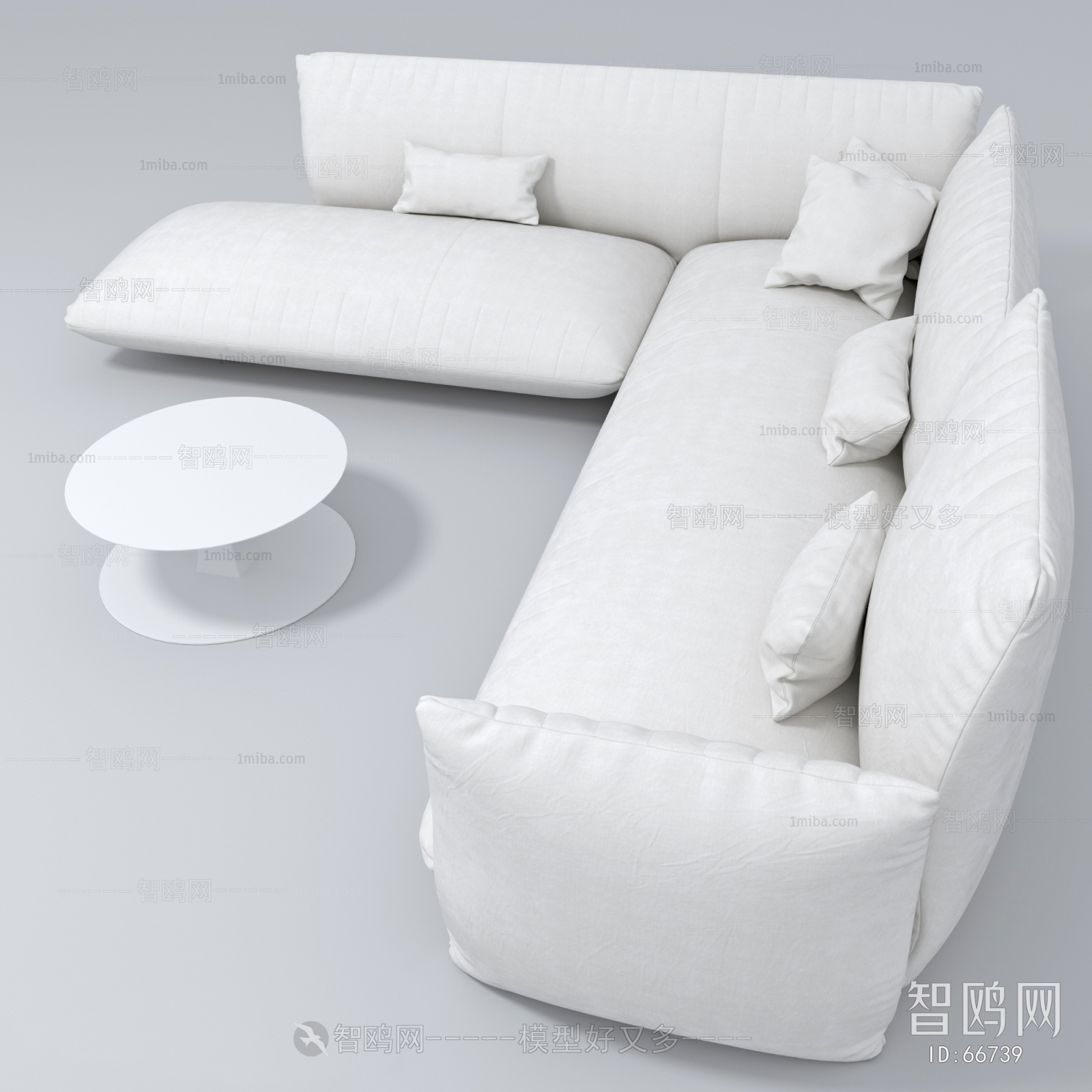 Modern Multi Person Sofa