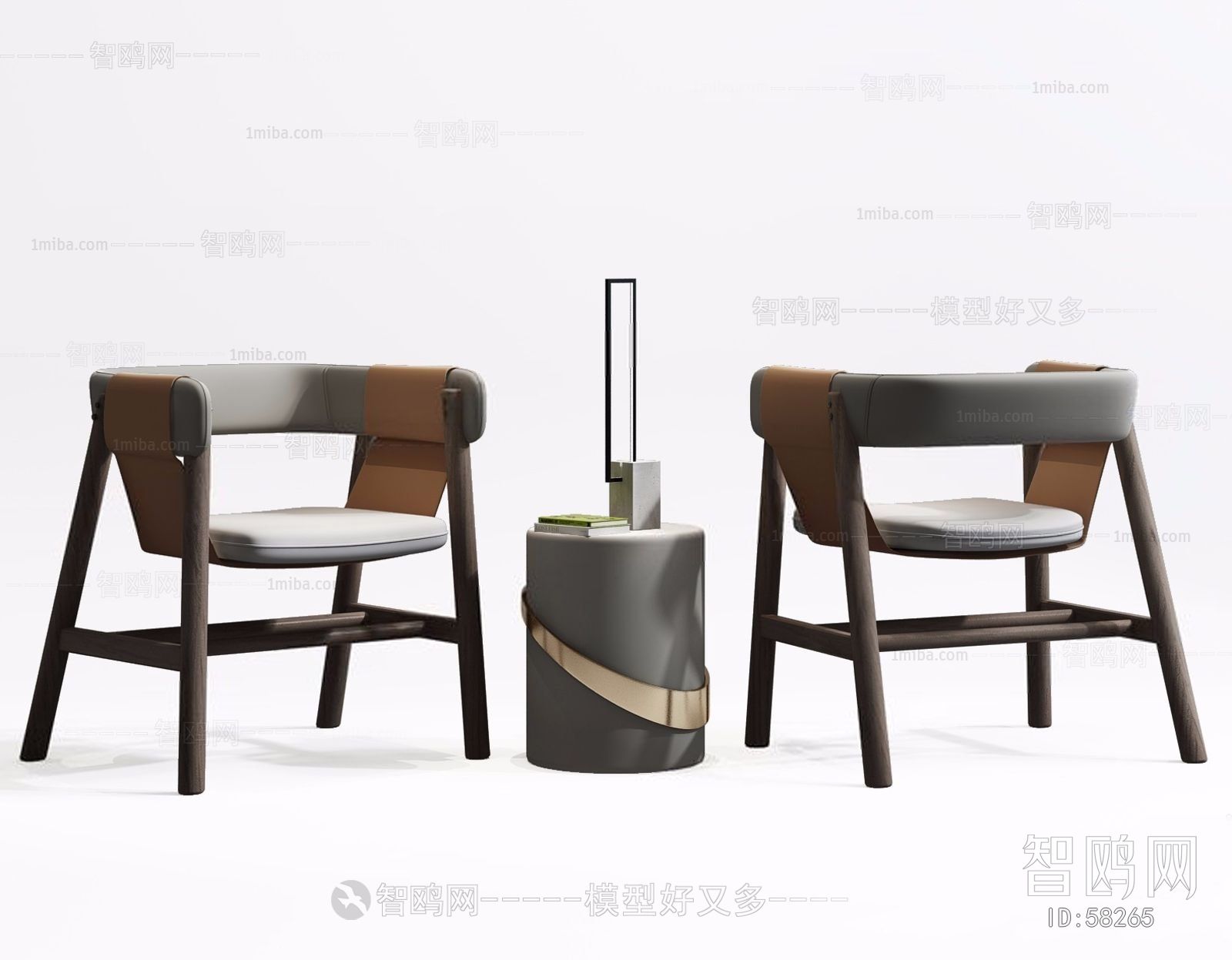 New Chinese Style Lounge Chair