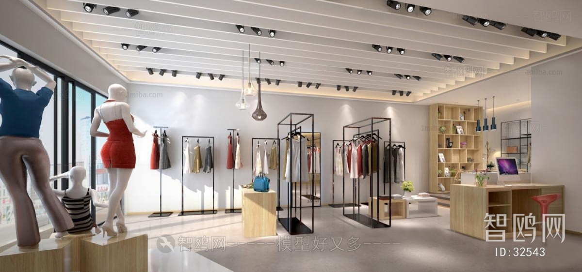 Modern Clothing Store