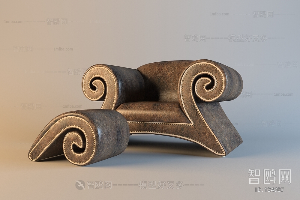 European Style Single Sofa