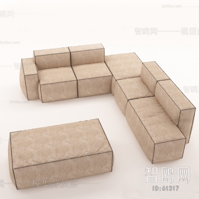 Modern Multi Person Sofa