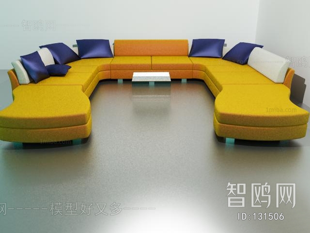 Modern Multi Person Sofa