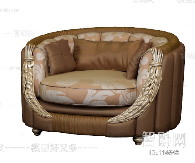 European Style Single Sofa