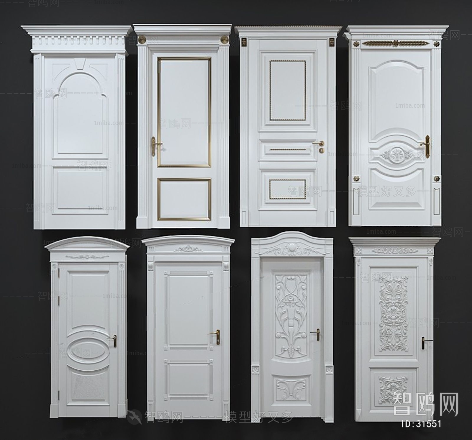 American Style European Style Door