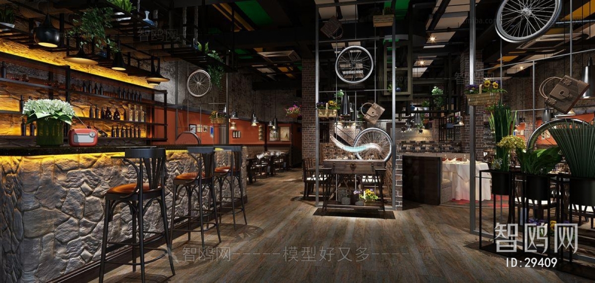 Industrial Style Restaurant