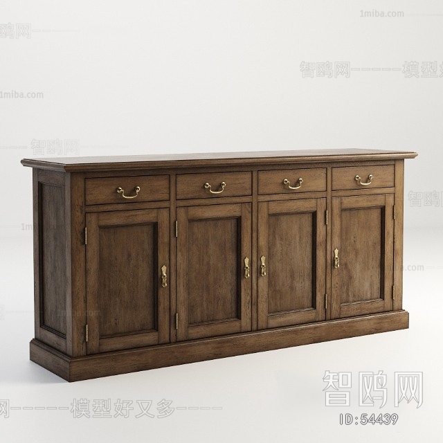 American Style Country Style Side Cabinet/Entrance Cabinet