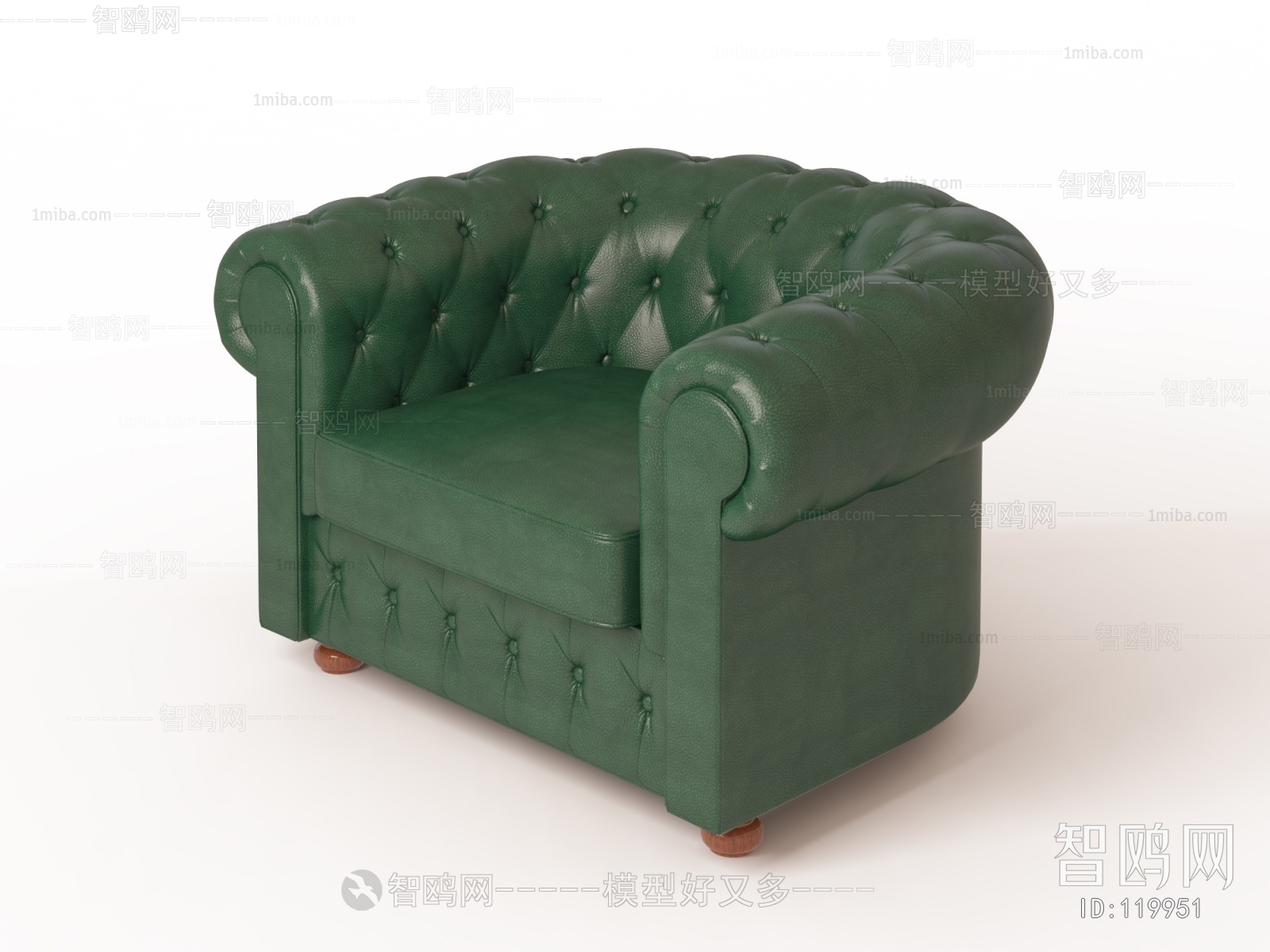 European Style Single Sofa