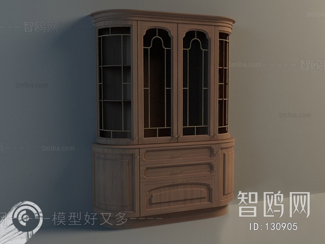 European Style Wine Cabinet