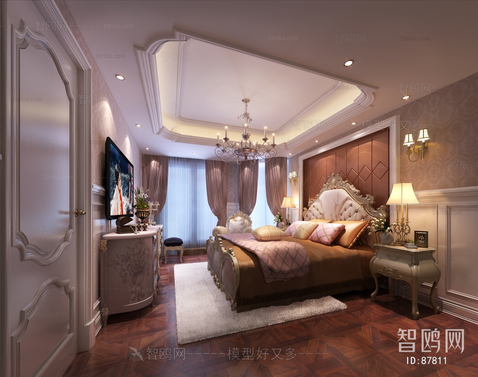 European Style Bedroom