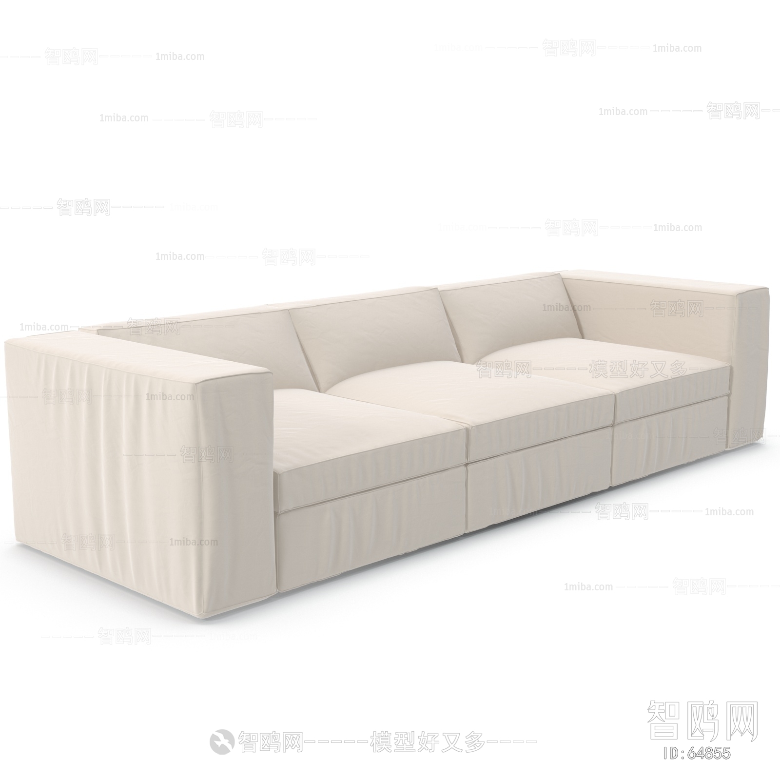 Modern Three-seat Sofa