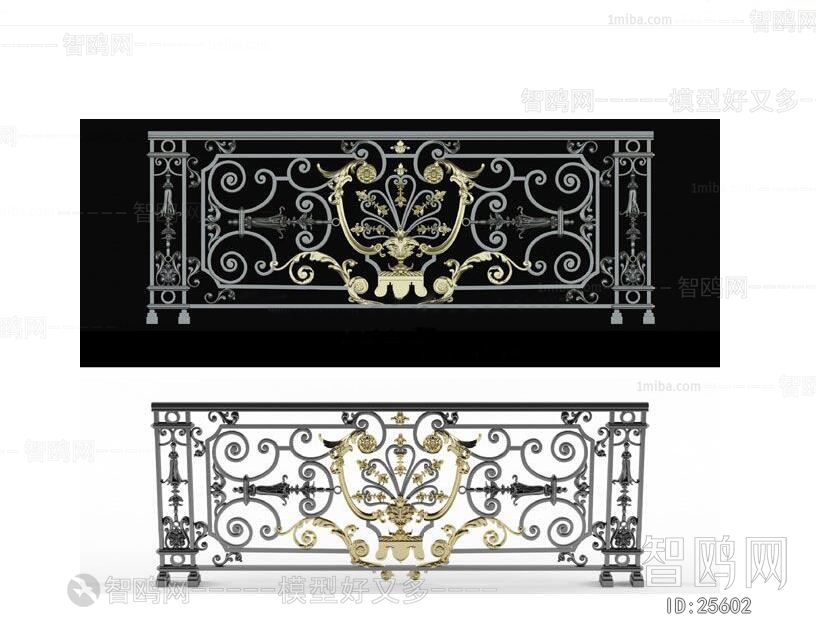 European Style French Style Stair Balustrade/elevator