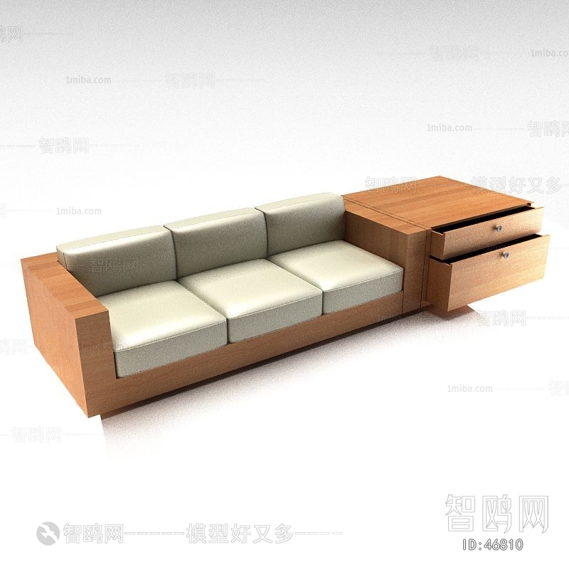 Modern Three-seat Sofa