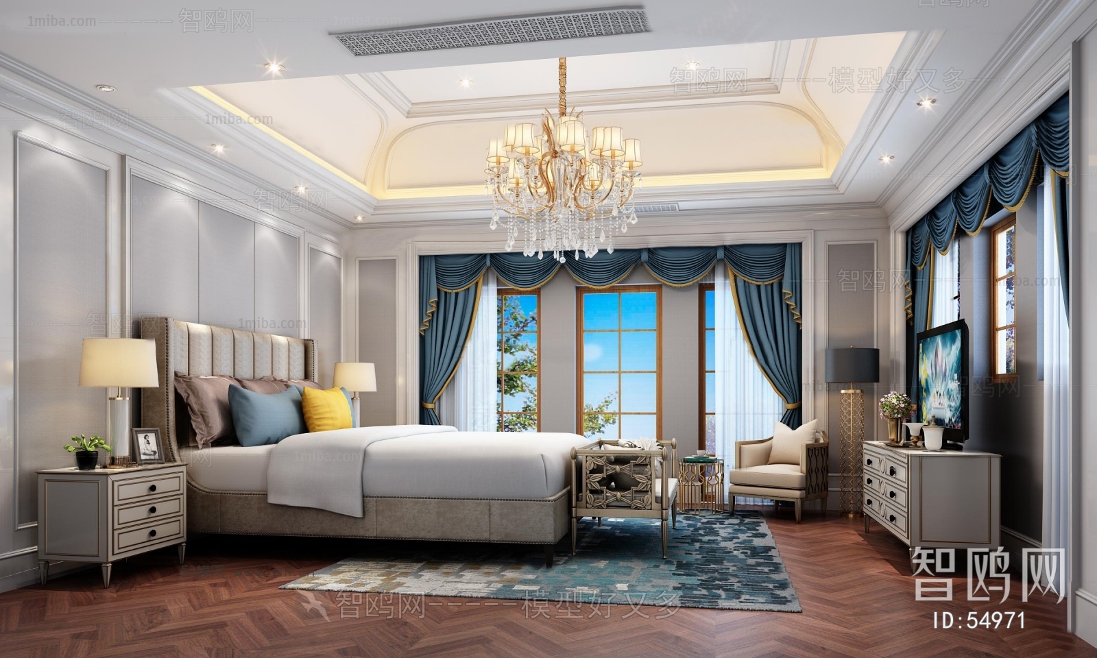 New Classical Style Bedroom