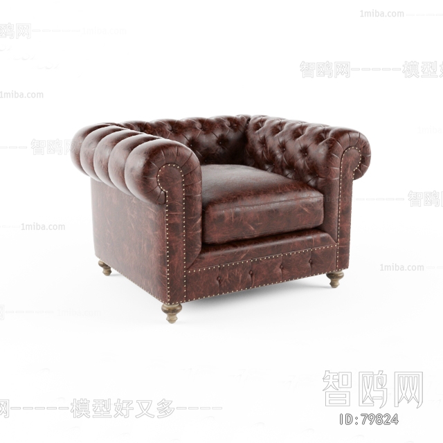 European Style Single Sofa