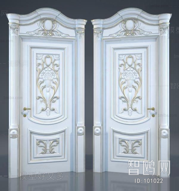 European Style Solid Wood Door