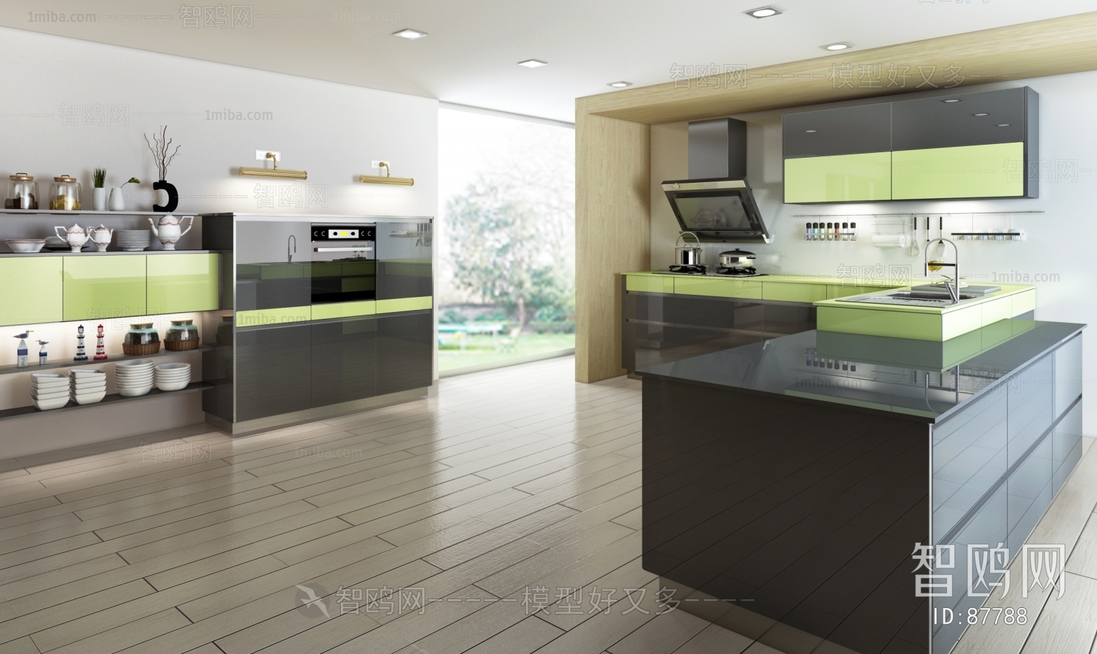 Modern The Kitchen