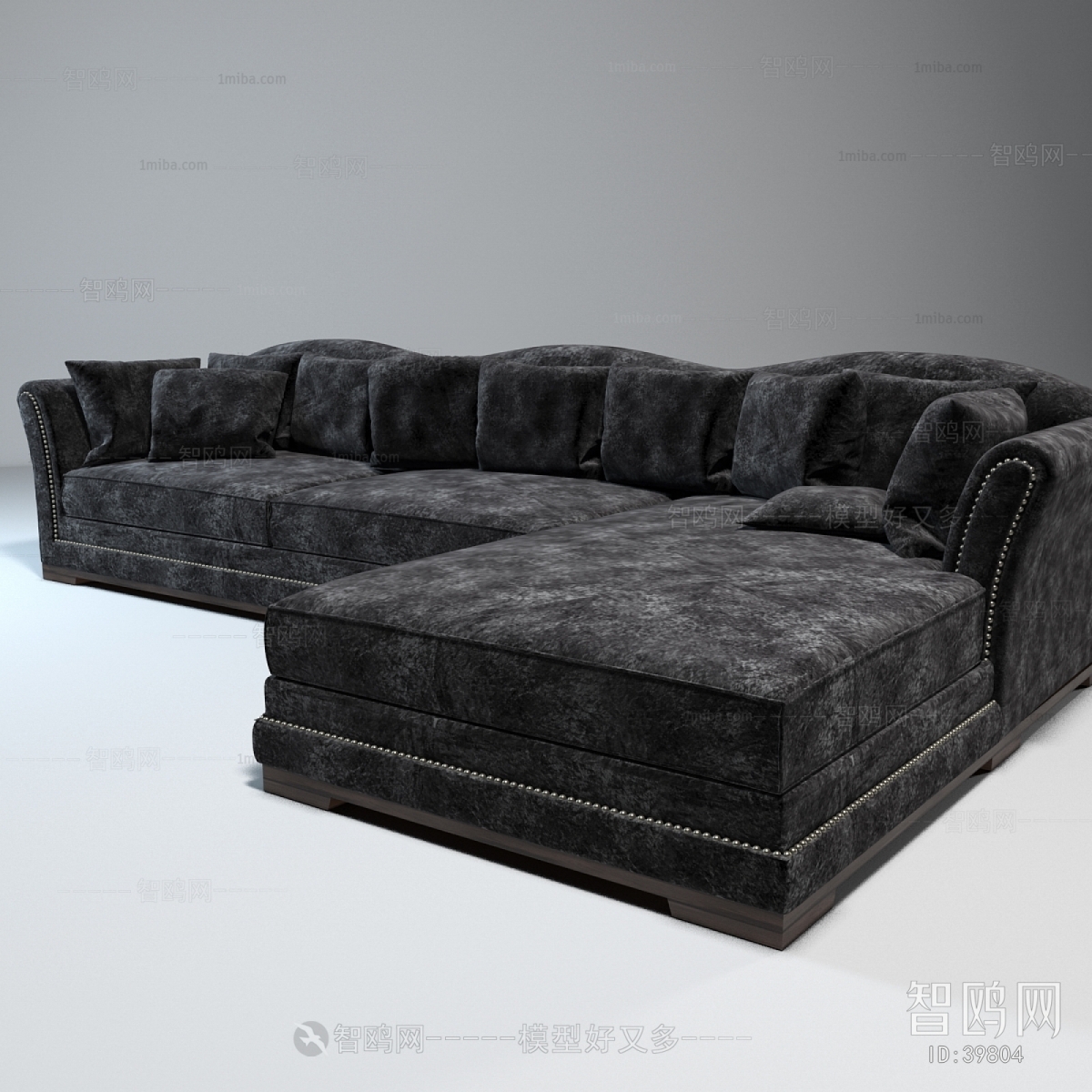 Industrial Style Multi Person Sofa