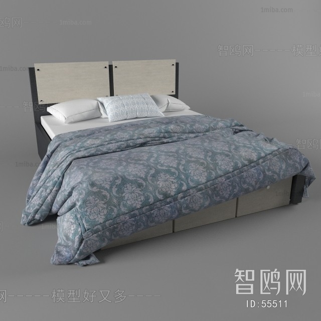 Modern Double Bed