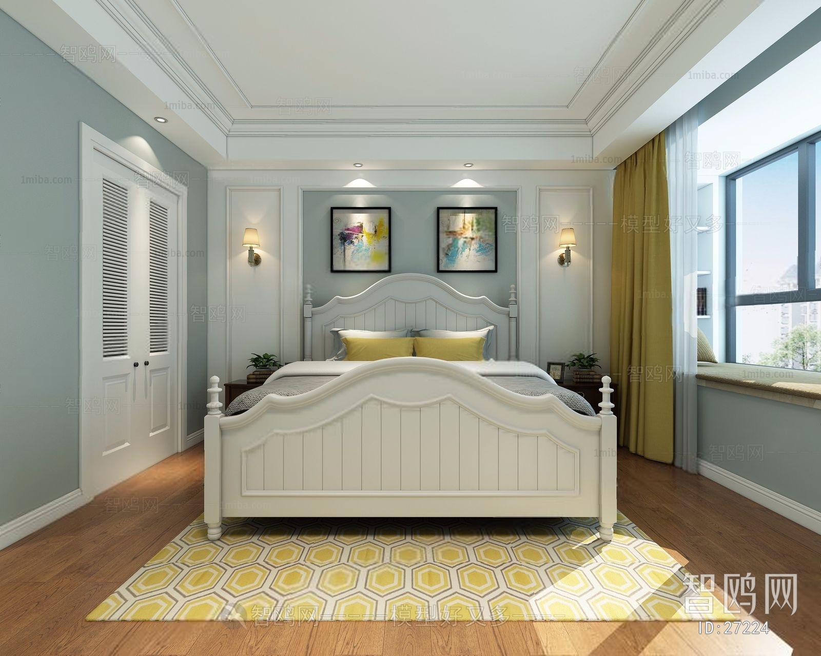 American Style Bedroom