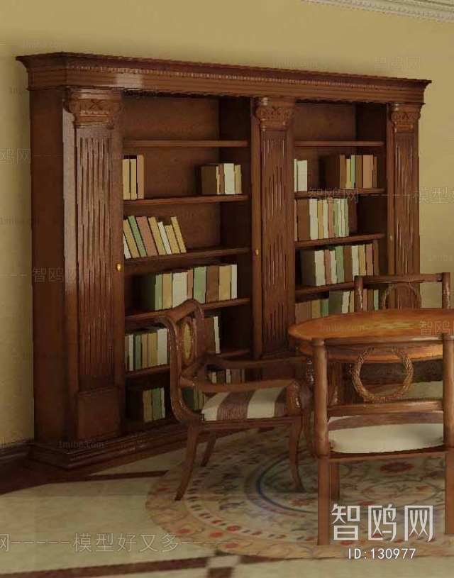 European Style Bookcase