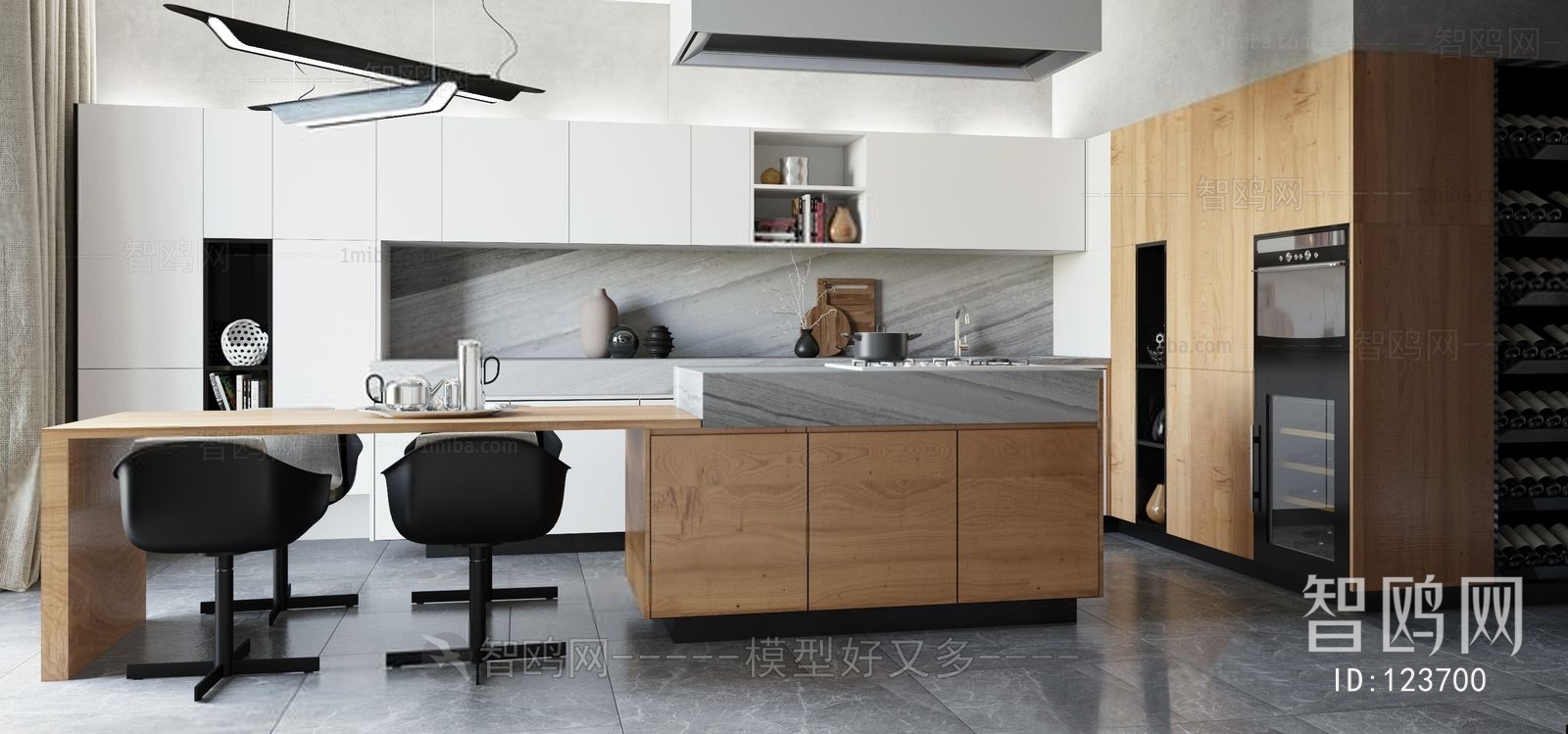 Modern The Kitchen