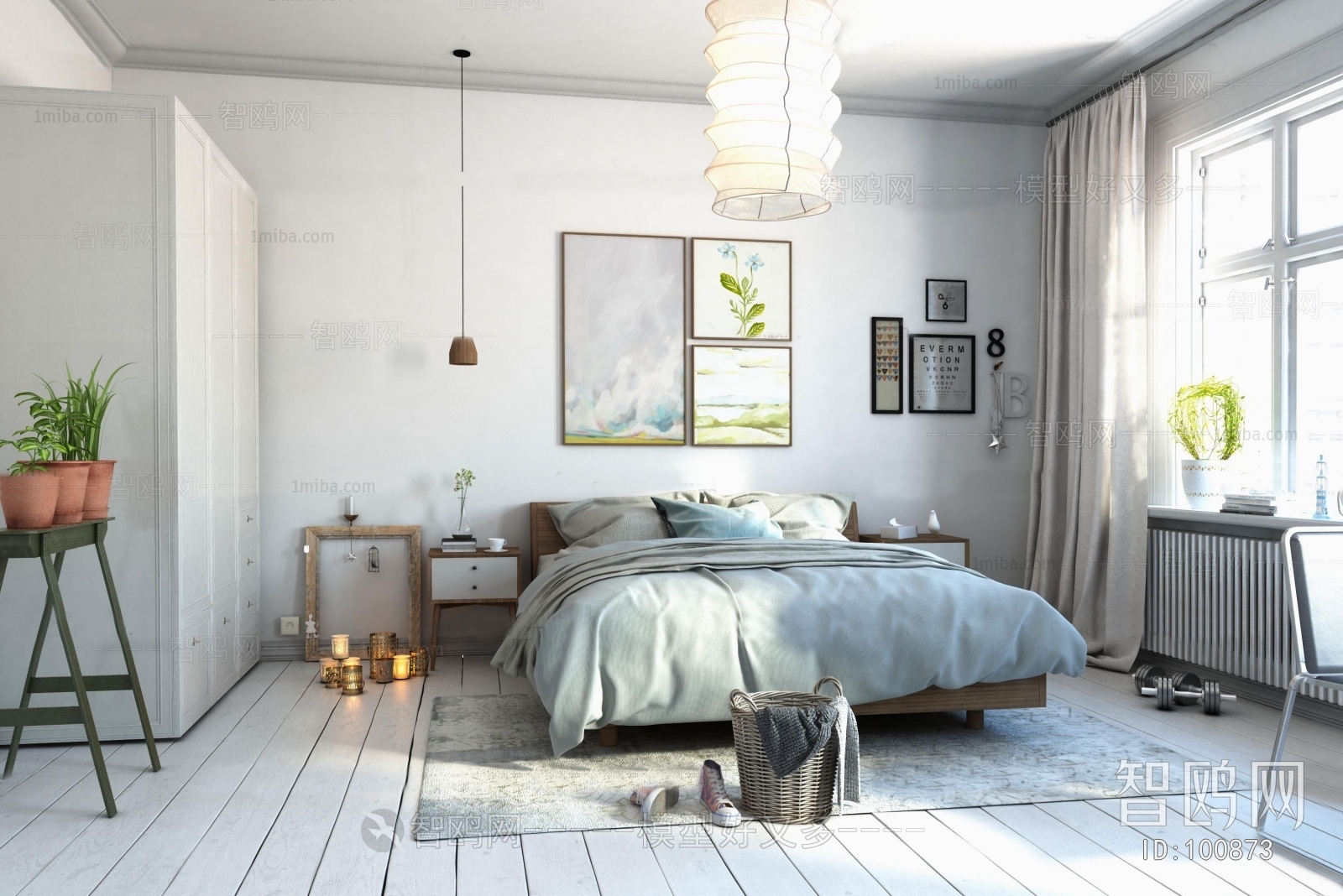 Nordic Style Bedroom