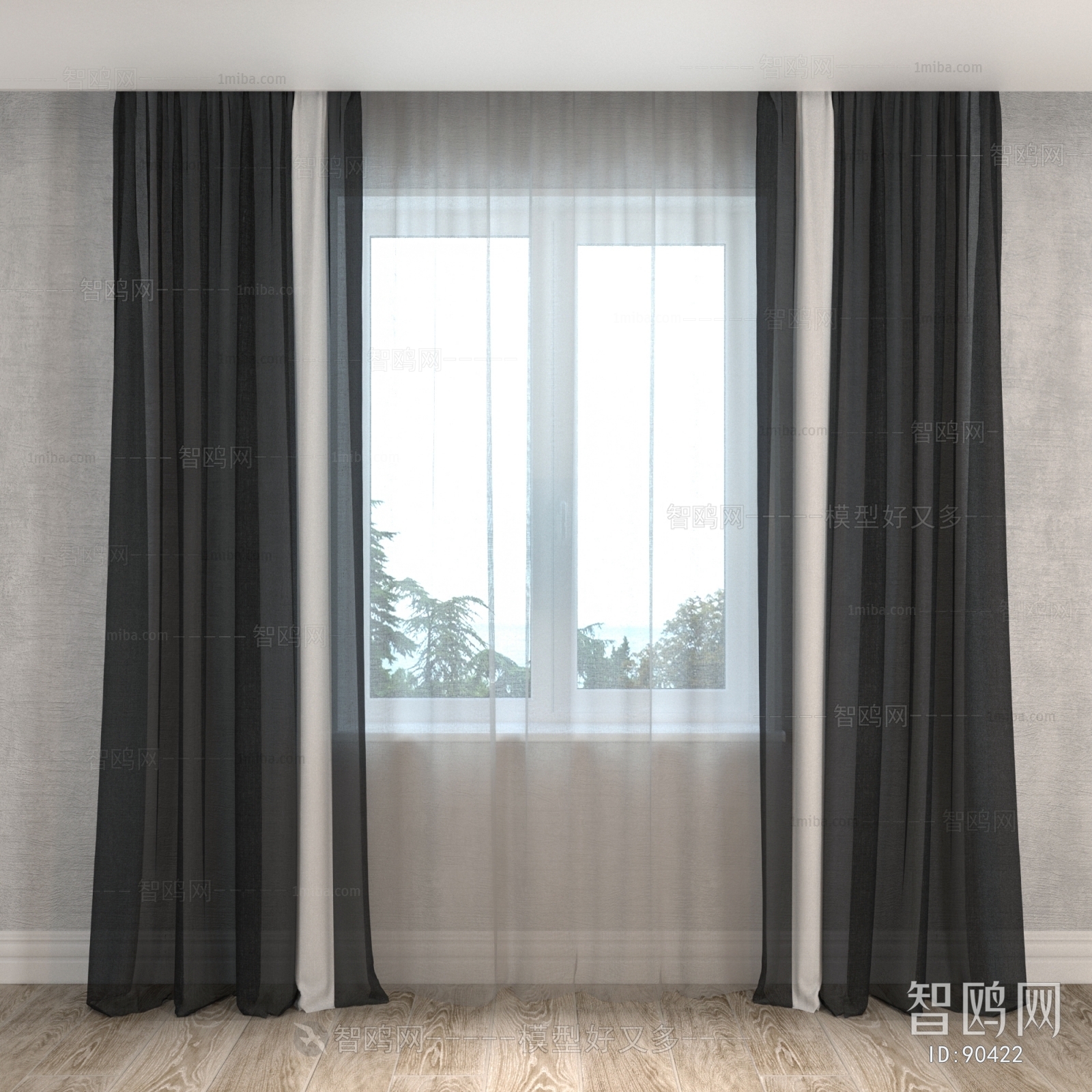 Modern The Curtain