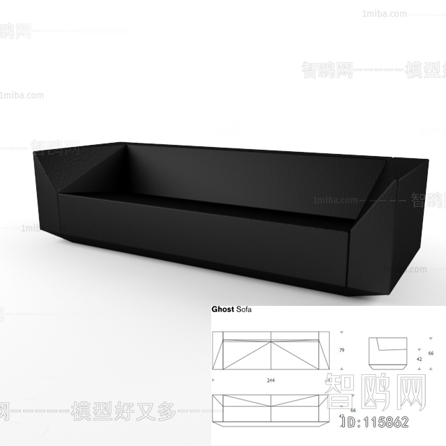 Modern Multi Person Sofa