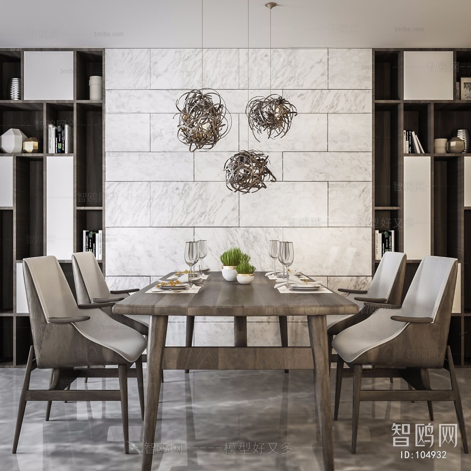 Modern Dining Table And Chairs