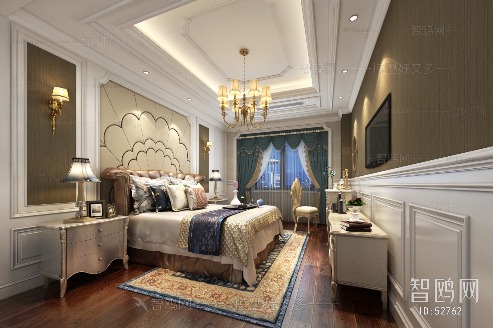 European Style Bedroom