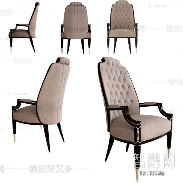 Post Modern Style New Classical Style Single Chair