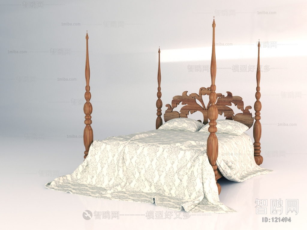 European Style Double Bed