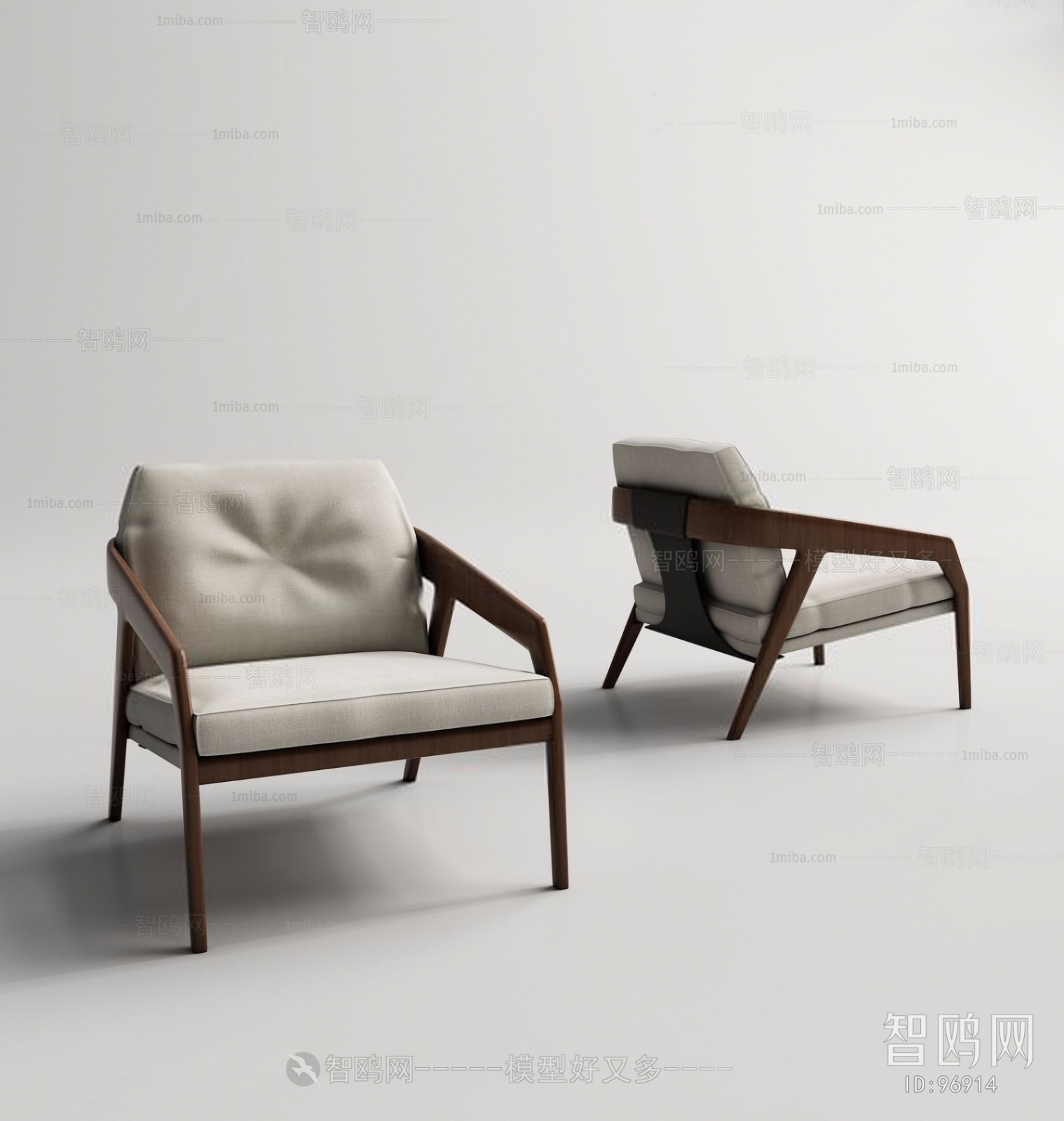 Nordic Style Lounge Chair