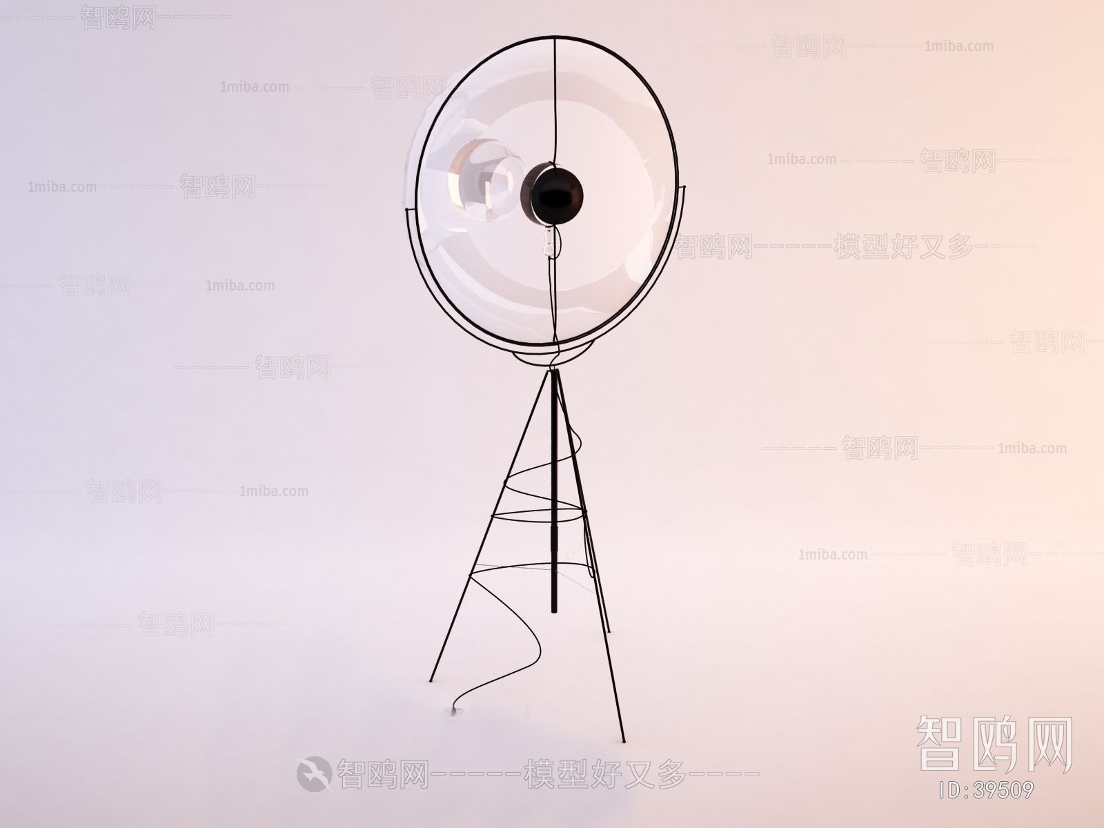 Modern Industrial Style Floor Lamp