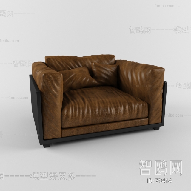 Industrial Style Single Sofa